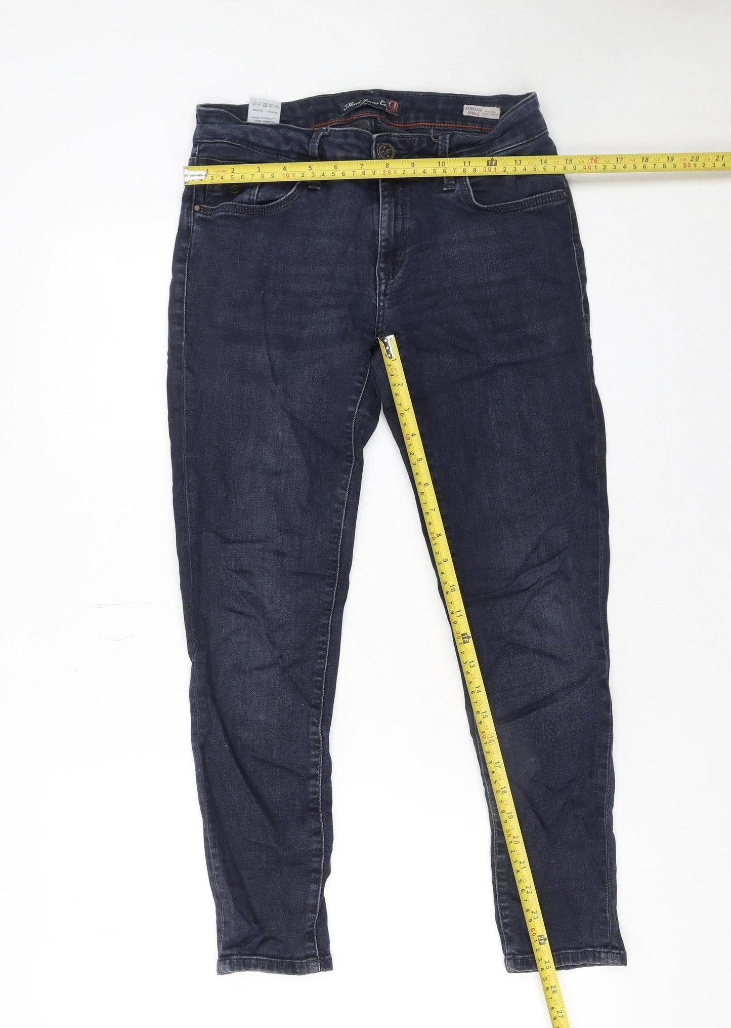 Mavi Women's Blue Slim Fit Skinny Jeans Size 28 Denim Stretch