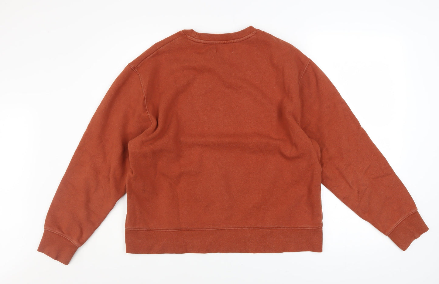 Topman Men’s Brown Pullover Sweatshirt Size S Regular Fit