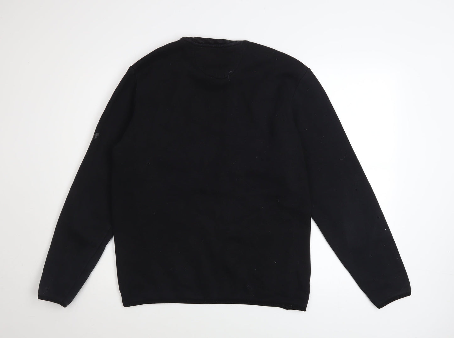 Castore Mens Black Small Pullover Sweatshirt Crew Neck