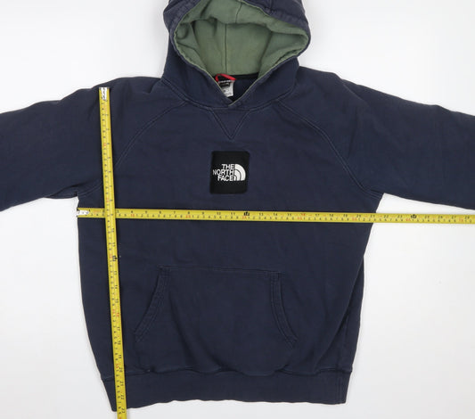The North Face Men's Blue Pullover Hoodie M Regular Fit