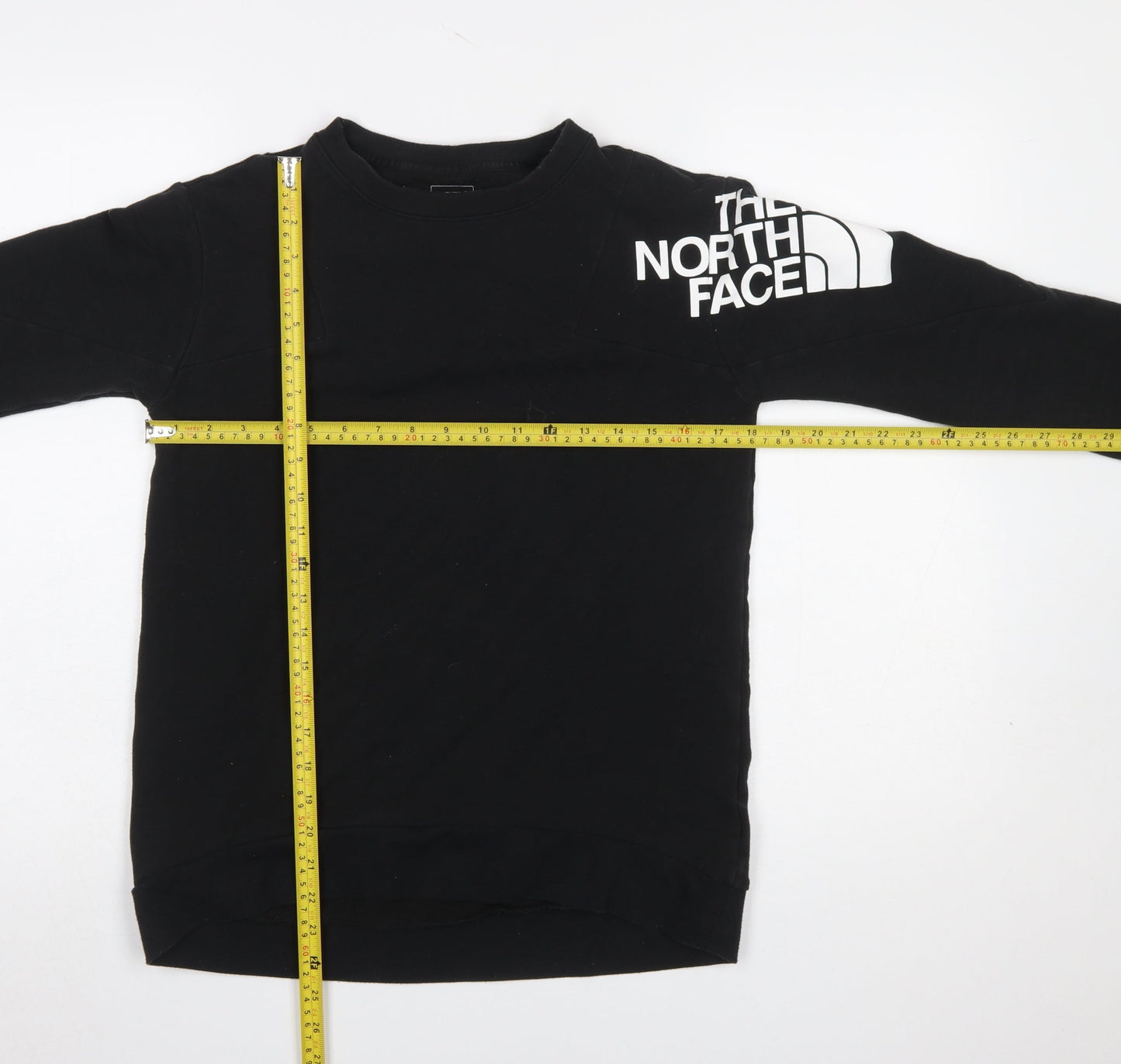 The North Face Womens Black XS Pullover Sweatshirt FlashDry Cotton Blend