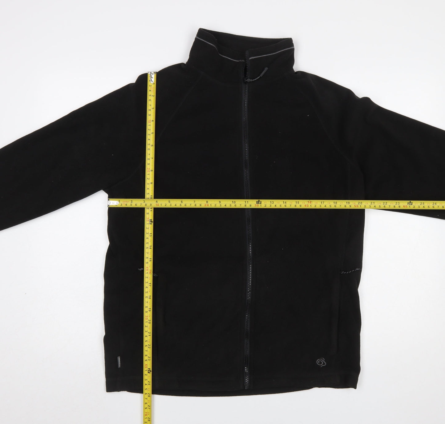 Craghoppers Men’s Black Fleece Full Zip Jacket M Regular Outdoor