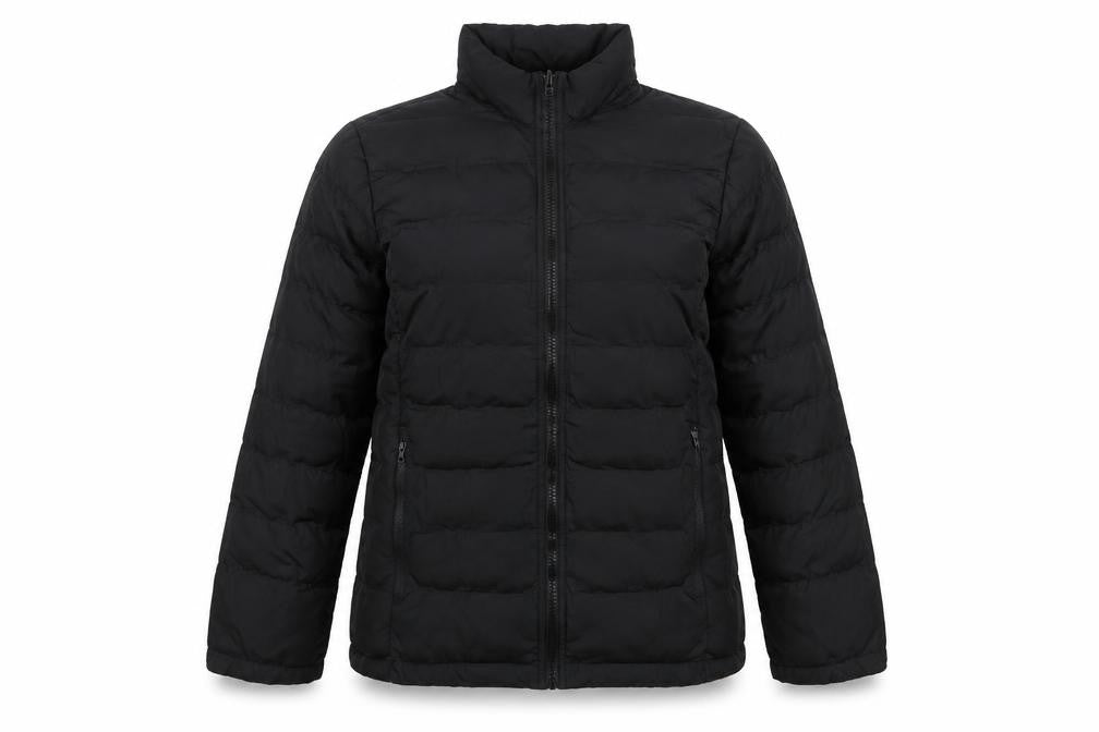 Outdoor World Travel Clothing Women's Black 2XL Puffer Jacket