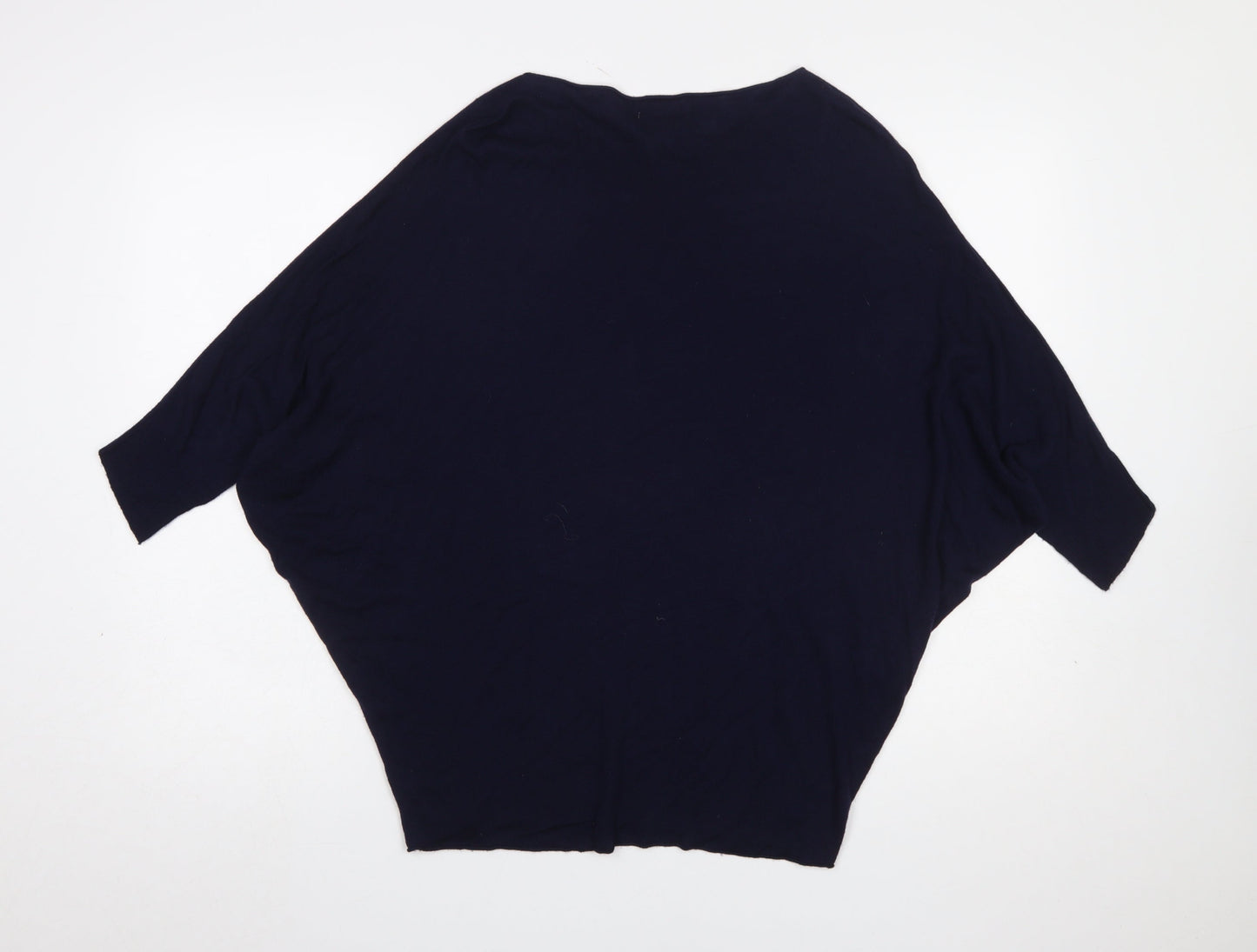 Phase Eight Women’s Navy XS Relaxed Dolman Knit Jumper