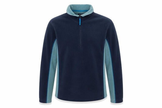 Peter Storm Men's Blue Fleece 1/4 Zip Pullover Sweatshirt XL