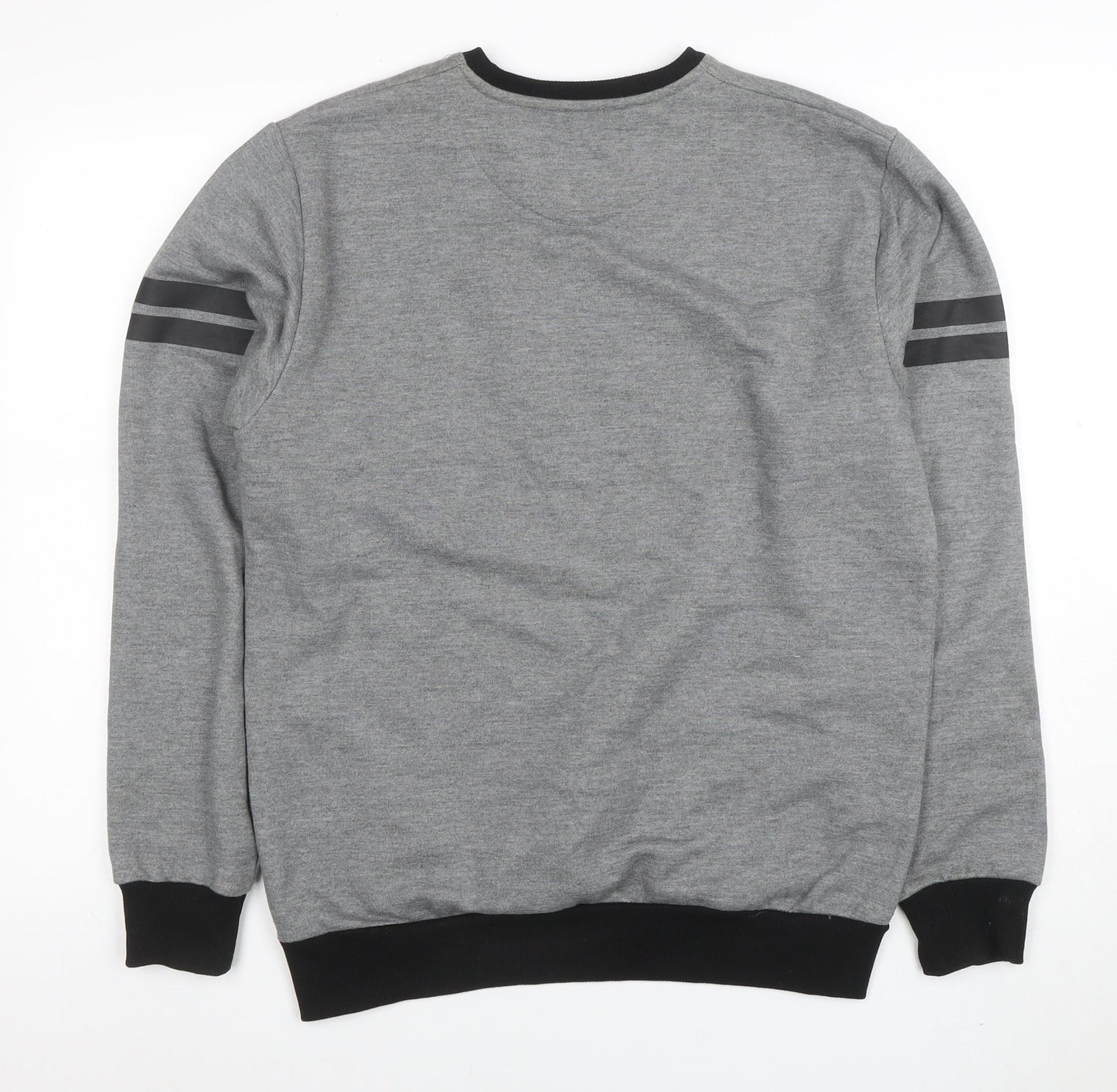 Hope Not Out Men's Grey Crew Neck Graphic Sweatshirt M