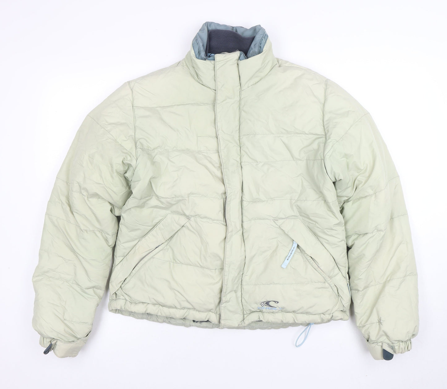 O'Neill Women's Beige Puffer Jacket S Insulated Winter Coat