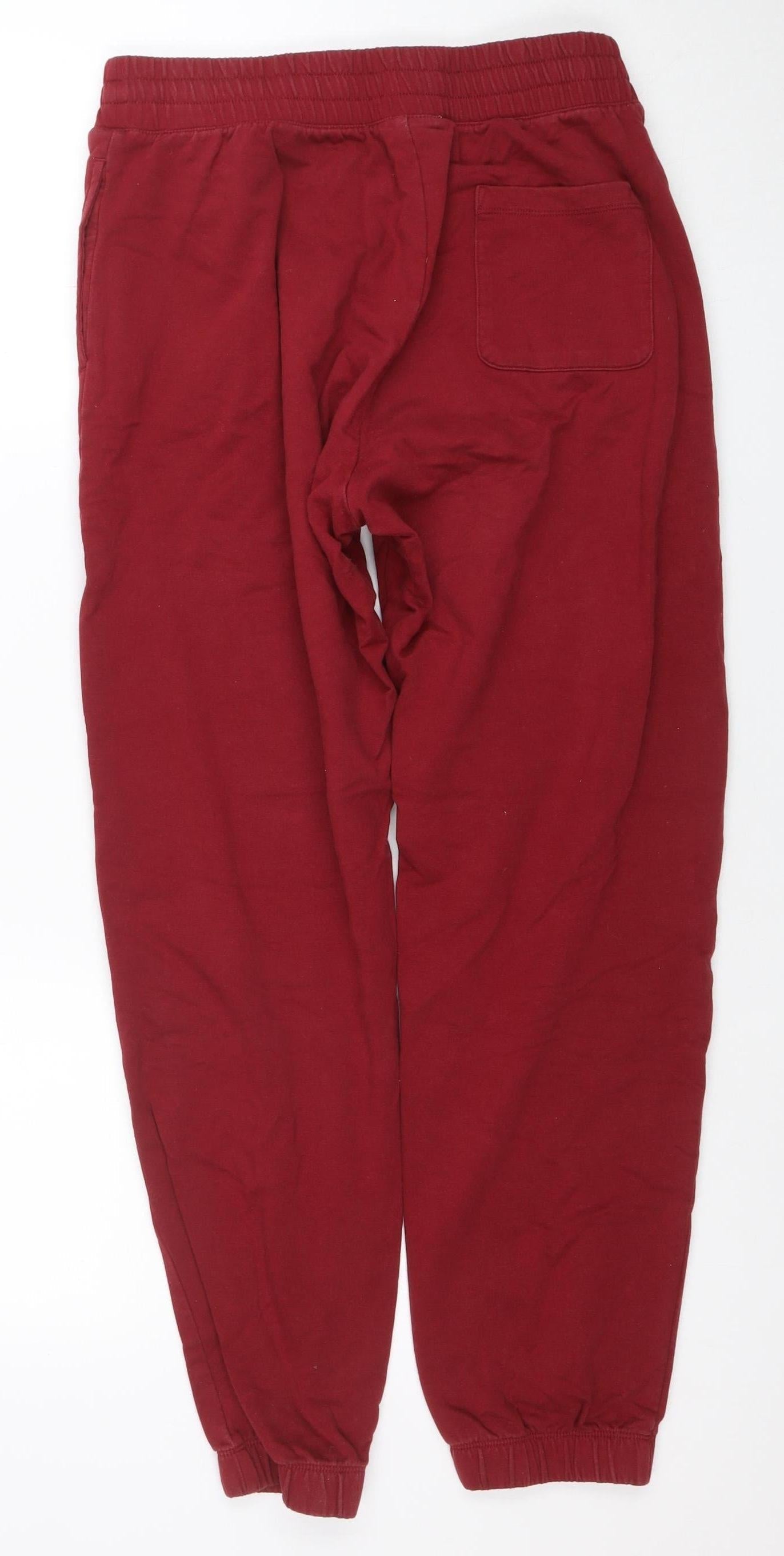 Champion Womens Red Medium Jogger Sweatpants Activewear Trousers