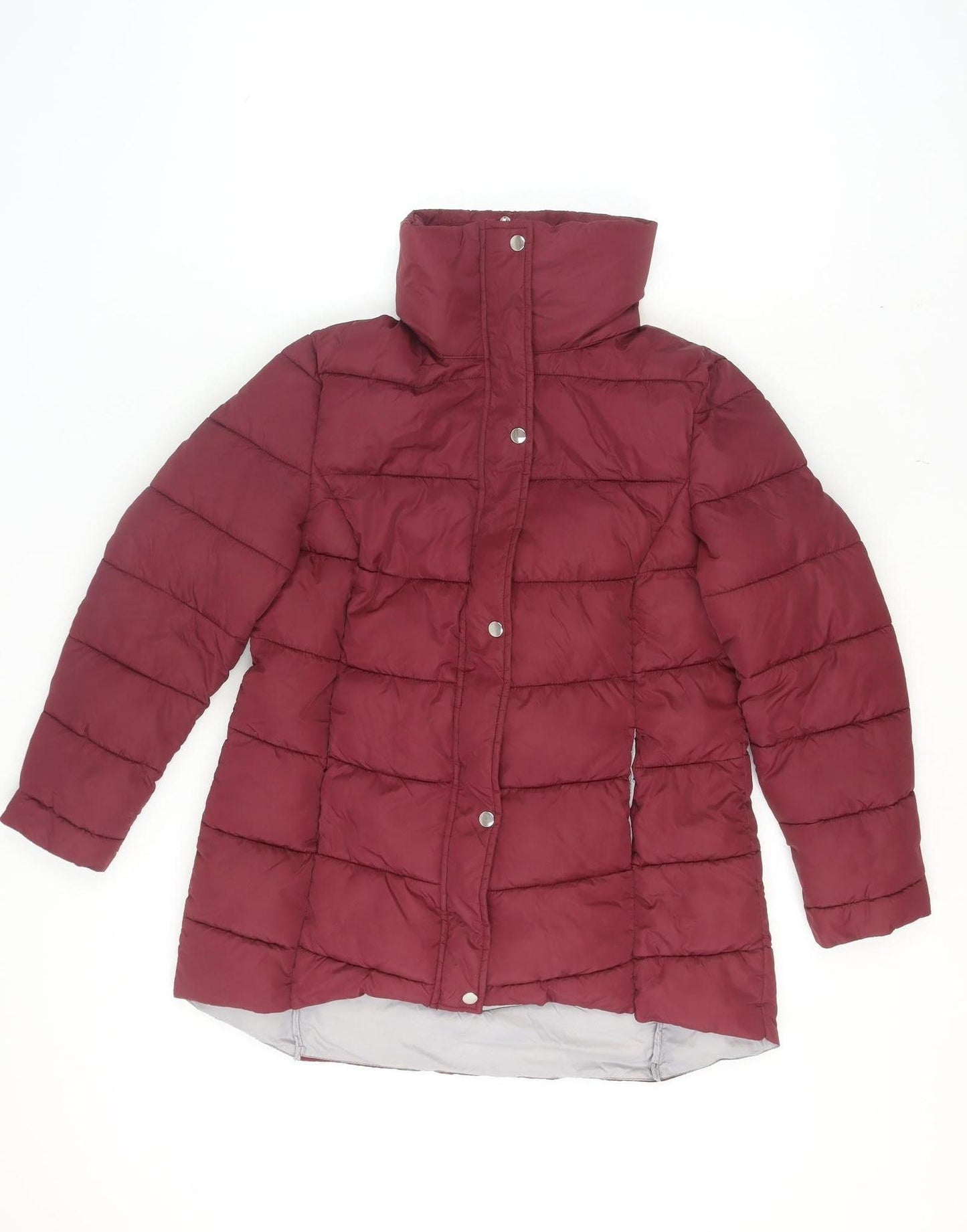 Styled by... Womens Red Quilted Puffer Jacket Size 12