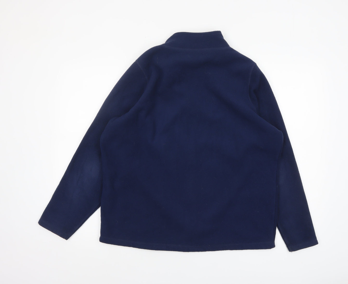 Anthology Women's Blue Fleece Full Zip Jacket Size 16/18