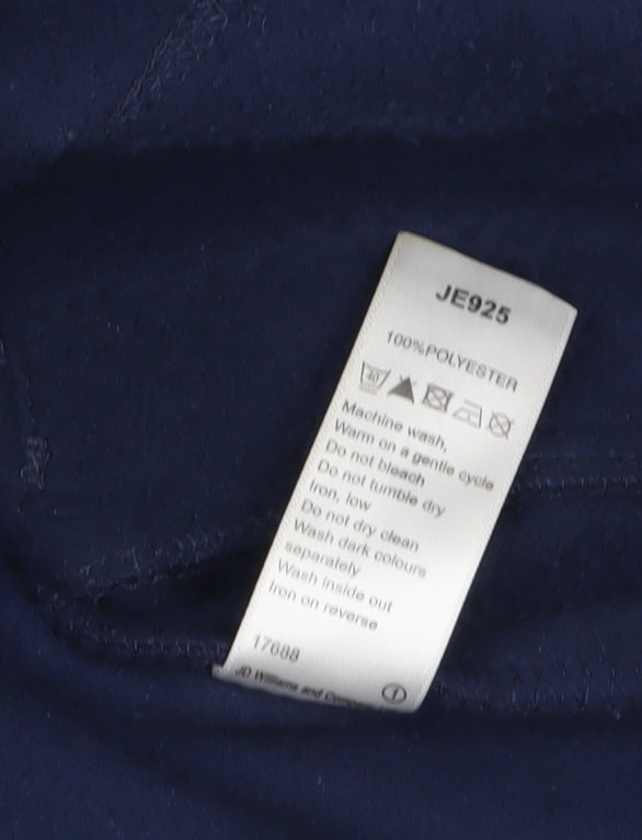 Anthology Women's Blue Fleece Full Zip Jacket Size 16/18