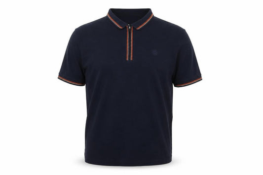 Spectre Men's Blue 2XL Cotton Polo Shirt Short Sleeve Classic Fit