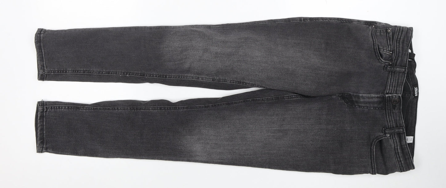 Jack & Jones Unisex Kids Black Skinny Jeans 13 Years Stretch Denim