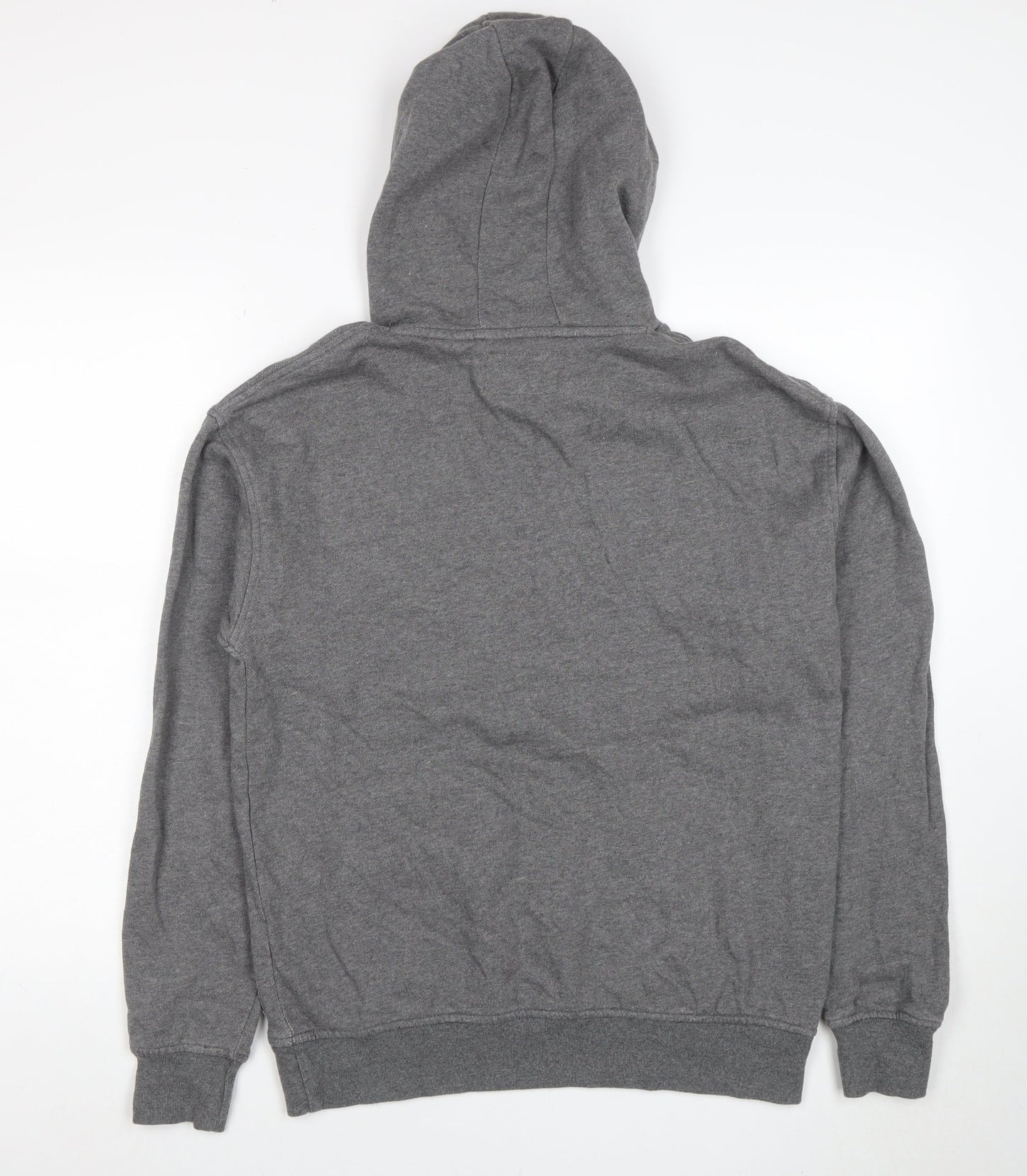 The Stronghold Men’s Grey Pullover Hoodie S Graphic LA Logo