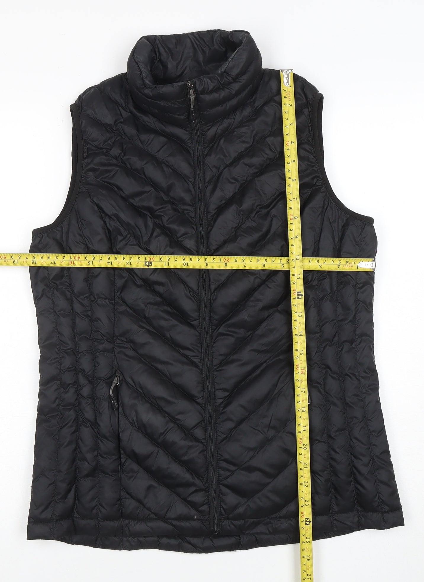 32 Degrees Heat Men's Black Quilted Puffer Waistcoat Size M