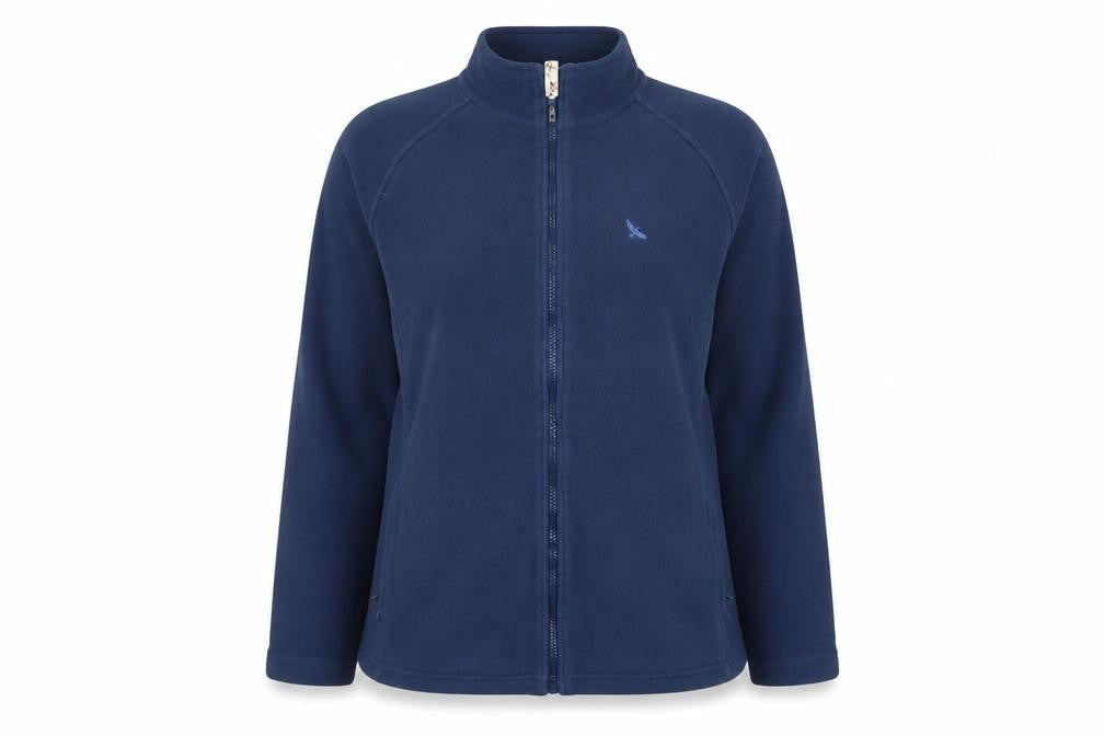 Hawkshead Womens Blue Fleece Zip Jacket Size 10 Regular