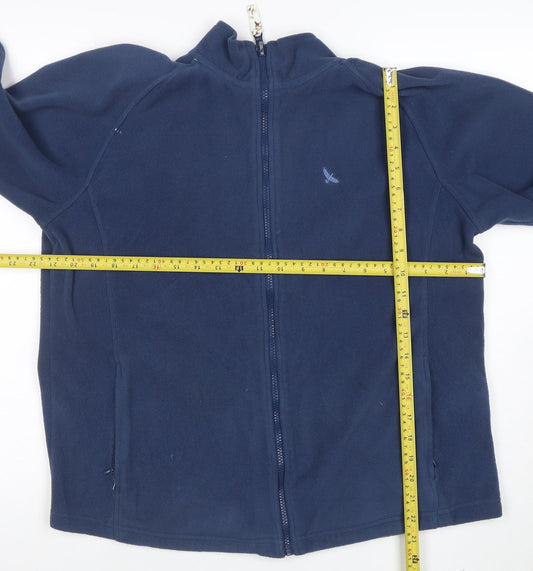 Hawkshead Womens Blue Fleece Zip Jacket Size 10 Regular