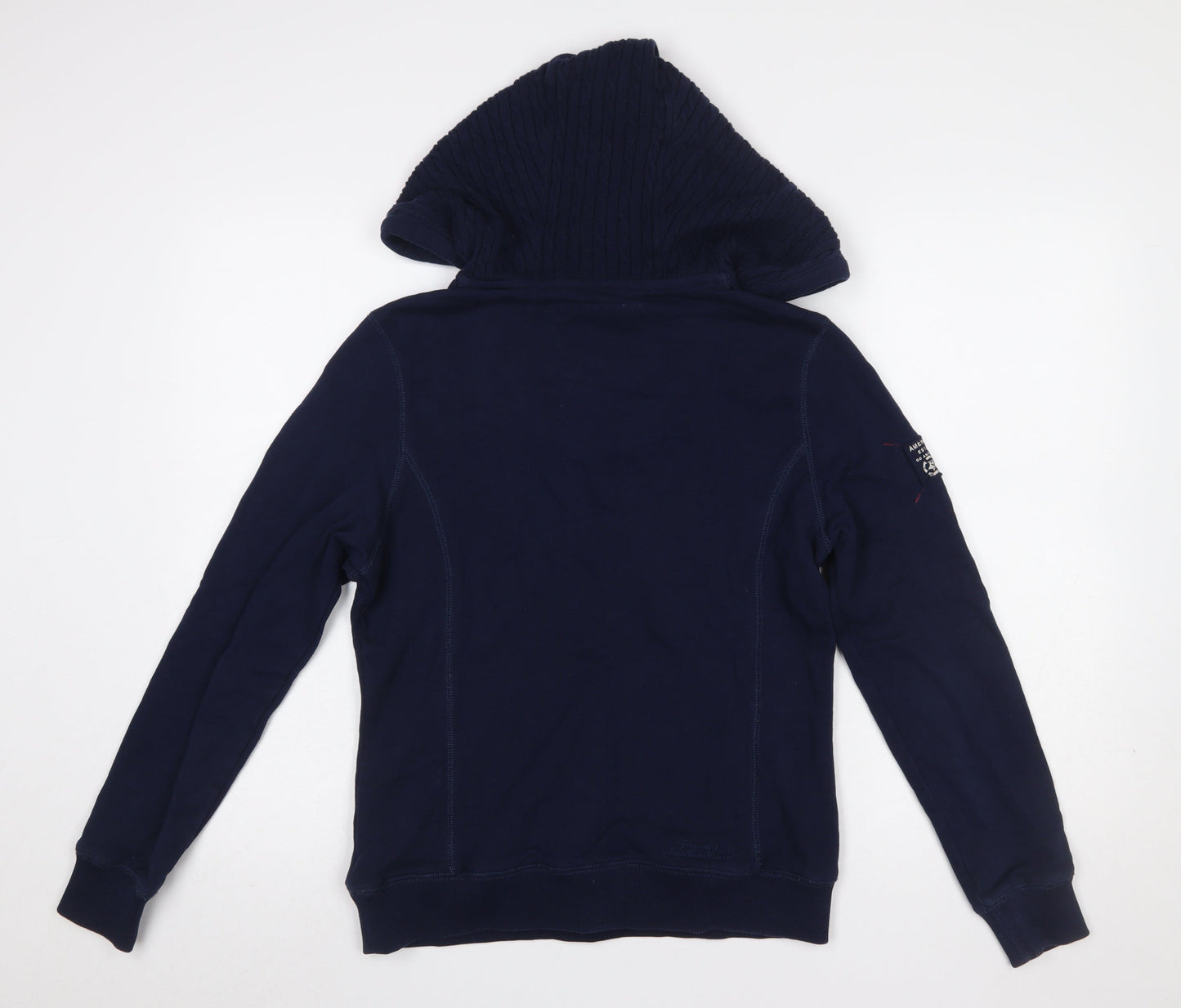 Jeep Free Spirit Women's Navy Pullover Hoodie Size 14 Cotton Blend