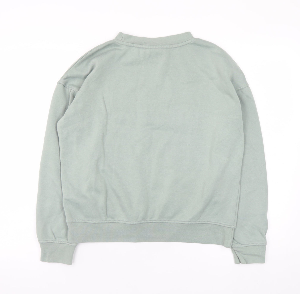 Disney Women’s Green Mickey Mouse XS Sweatshirt Crew Neck Pullover