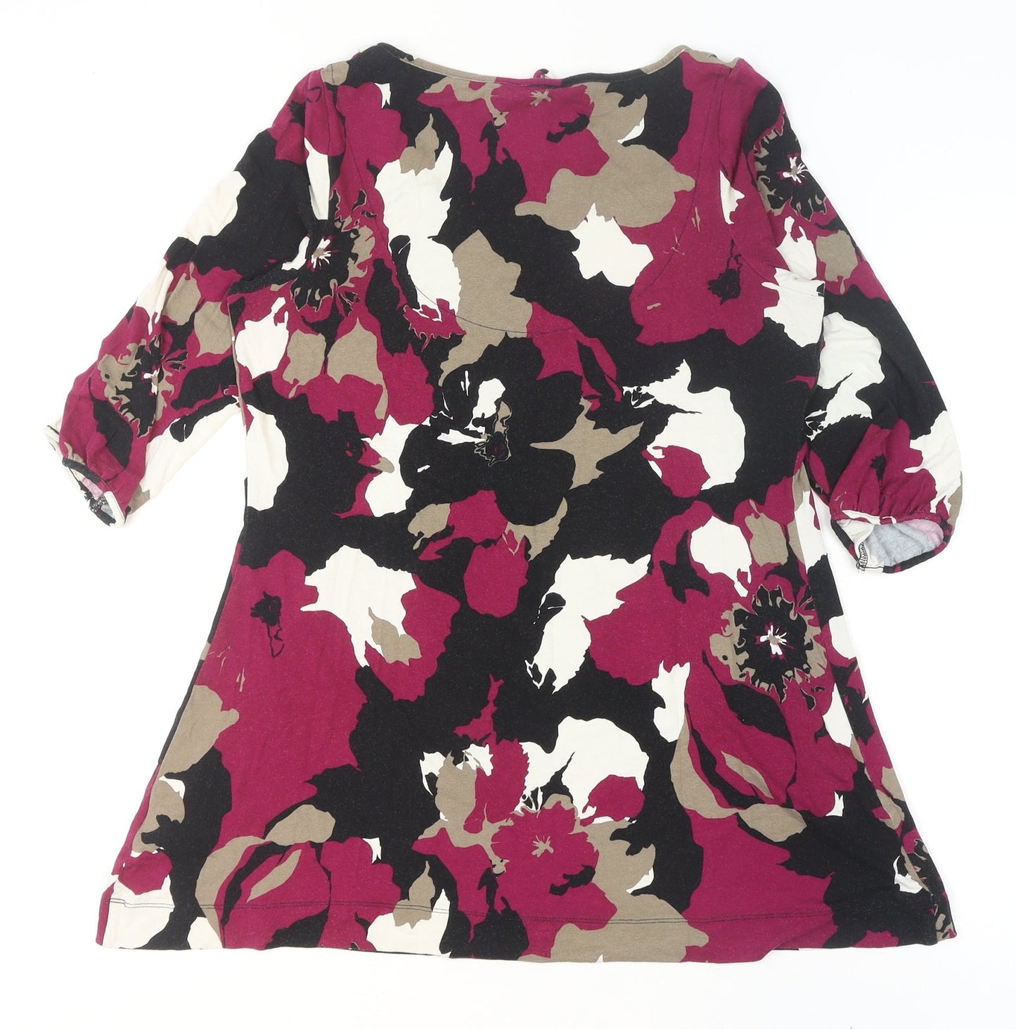 Marks and Spencer Women’s Multicoloured Floral Tunic Blouse UK 14