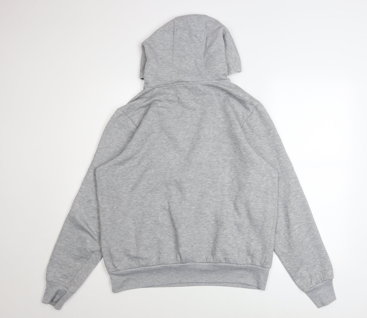 Slazenger Men's Grey Pullover Hoodie Small Regular Fit Fleece Sweatshirt