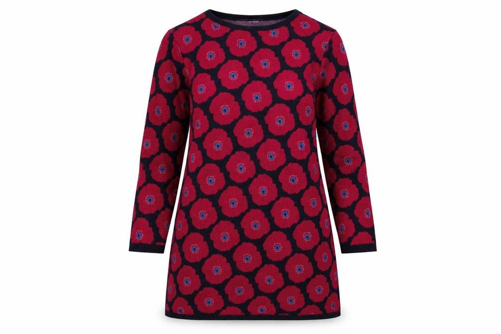 Seasalt Cornwall Women’s Multicoloured Floral Shift Dress Size 12