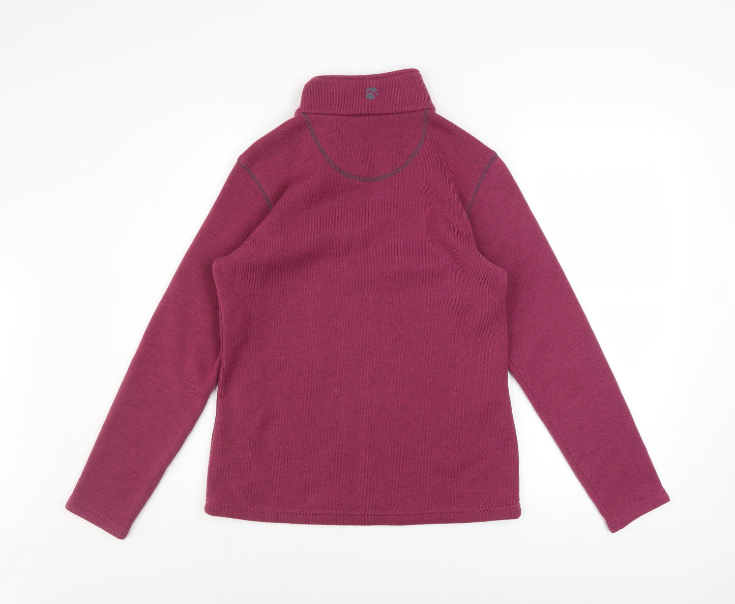 Gelert Women’s Purple 1/2 Zip Fleece Pullover Sweatshirt Size 10