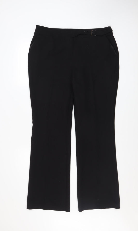 Next Women’s Black Dress Pants Trousers Size 14 Tall