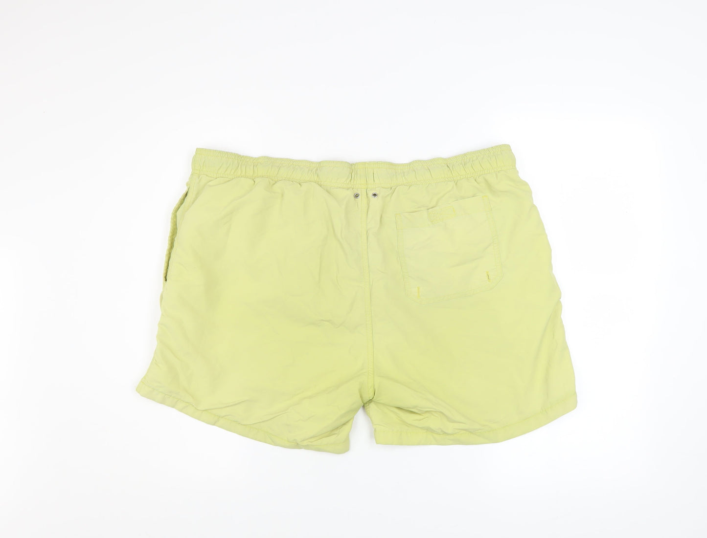 GANT Men's Yellow 2XL Swim Shorts Lightweight Quick Dry Polyamide