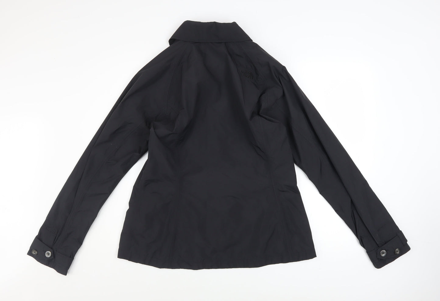 The North Face Womens Black Waterproof Pea Coat Jacket Size L