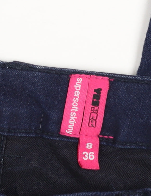 Y.D. Womens Blue Super Soft Skinny Jeans Size 8 Slim Fit