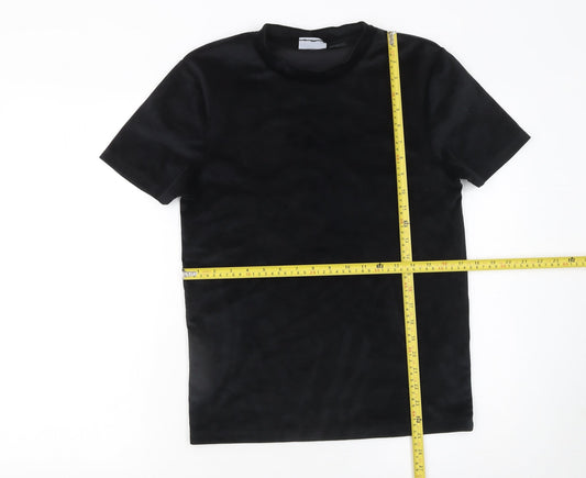 ASOS DESIGN Men's Black Short Sleeve Crew Neck T-Shirt Size M