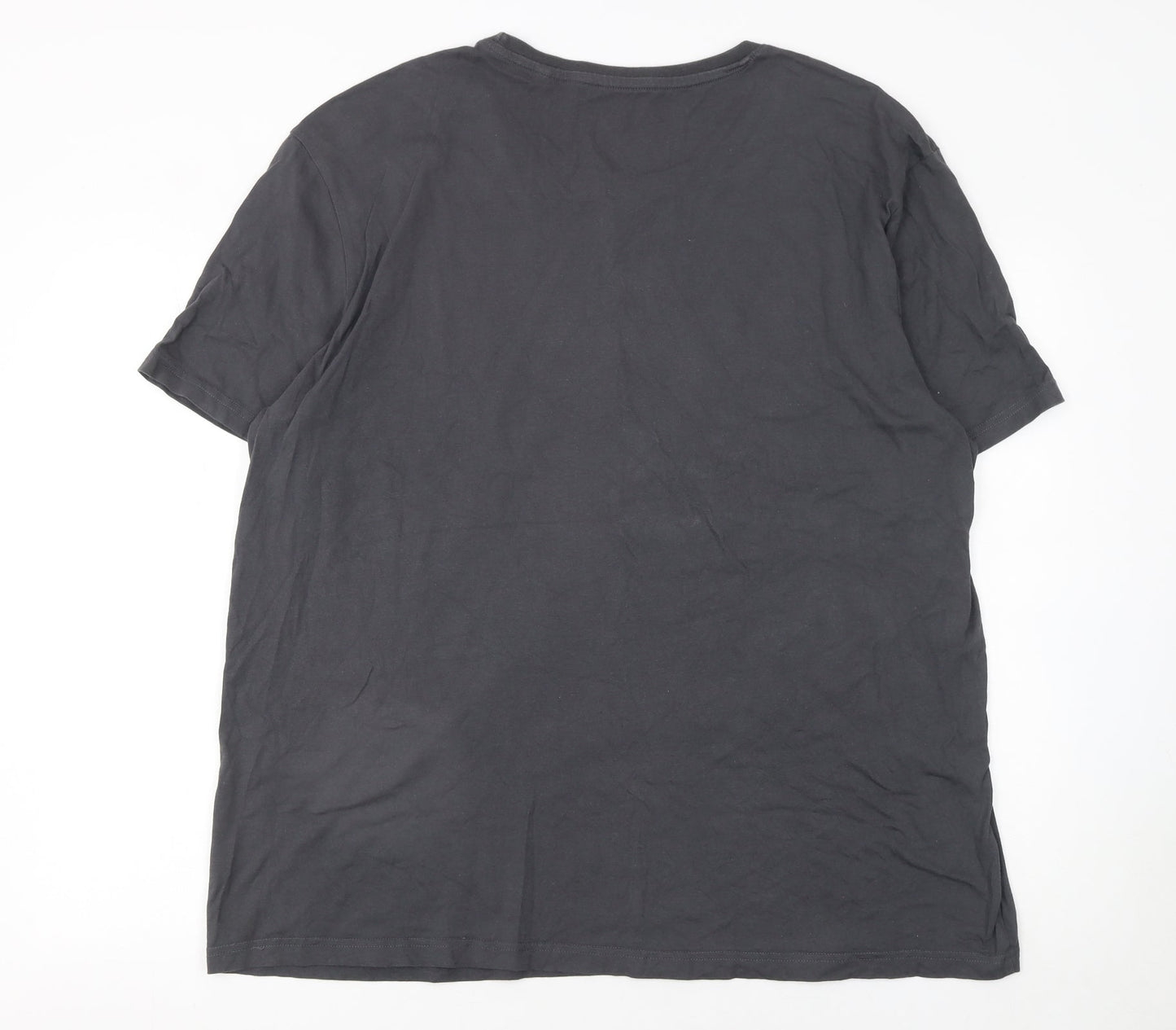 Tu Men’s Black Volkswagen Transporter Graphic Cotton T-Shirt 2XL