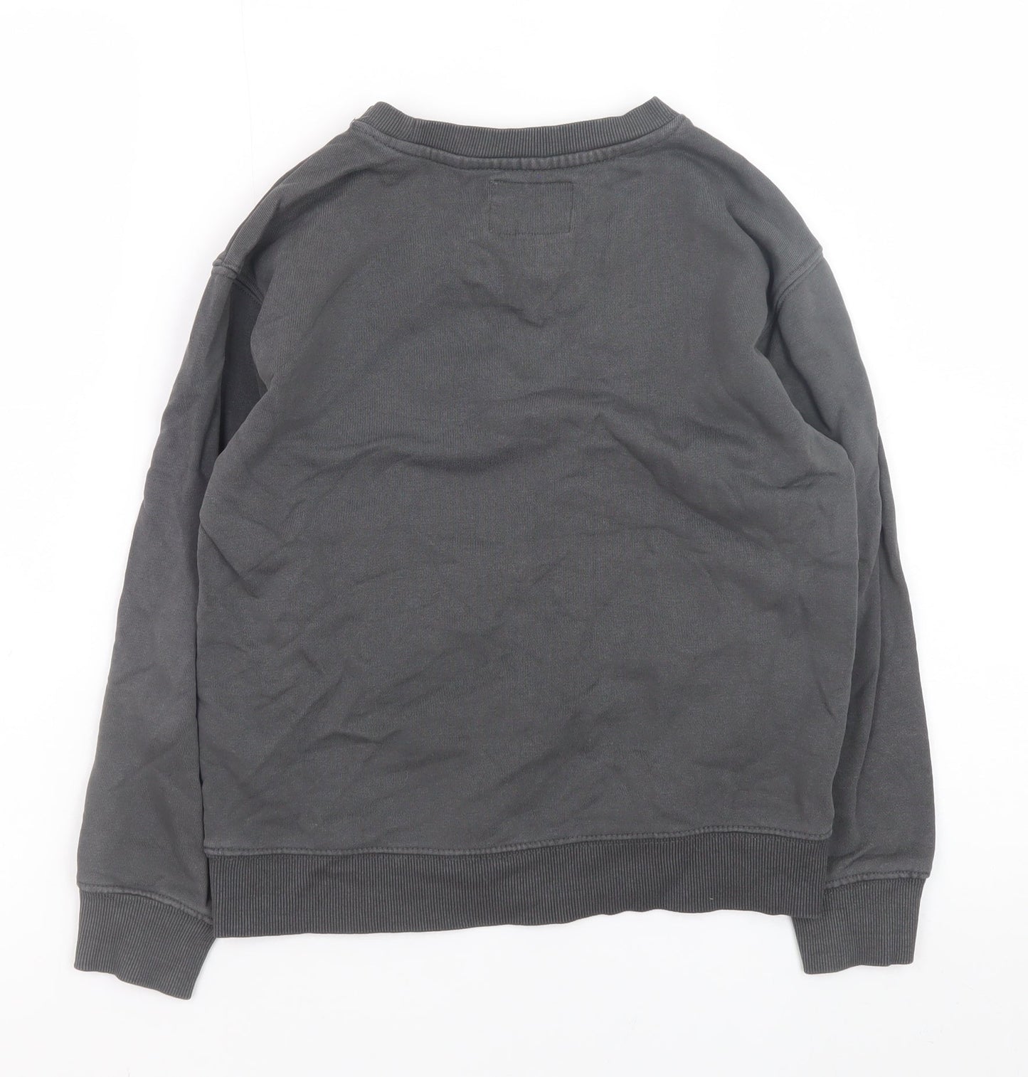 Zara Boys Grey 'Create Art' Graphic Pullover Sweatshirt - 9 Years