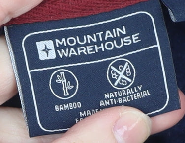 Mountain Warehouse Men's Blue Pullover Hoodie Size M