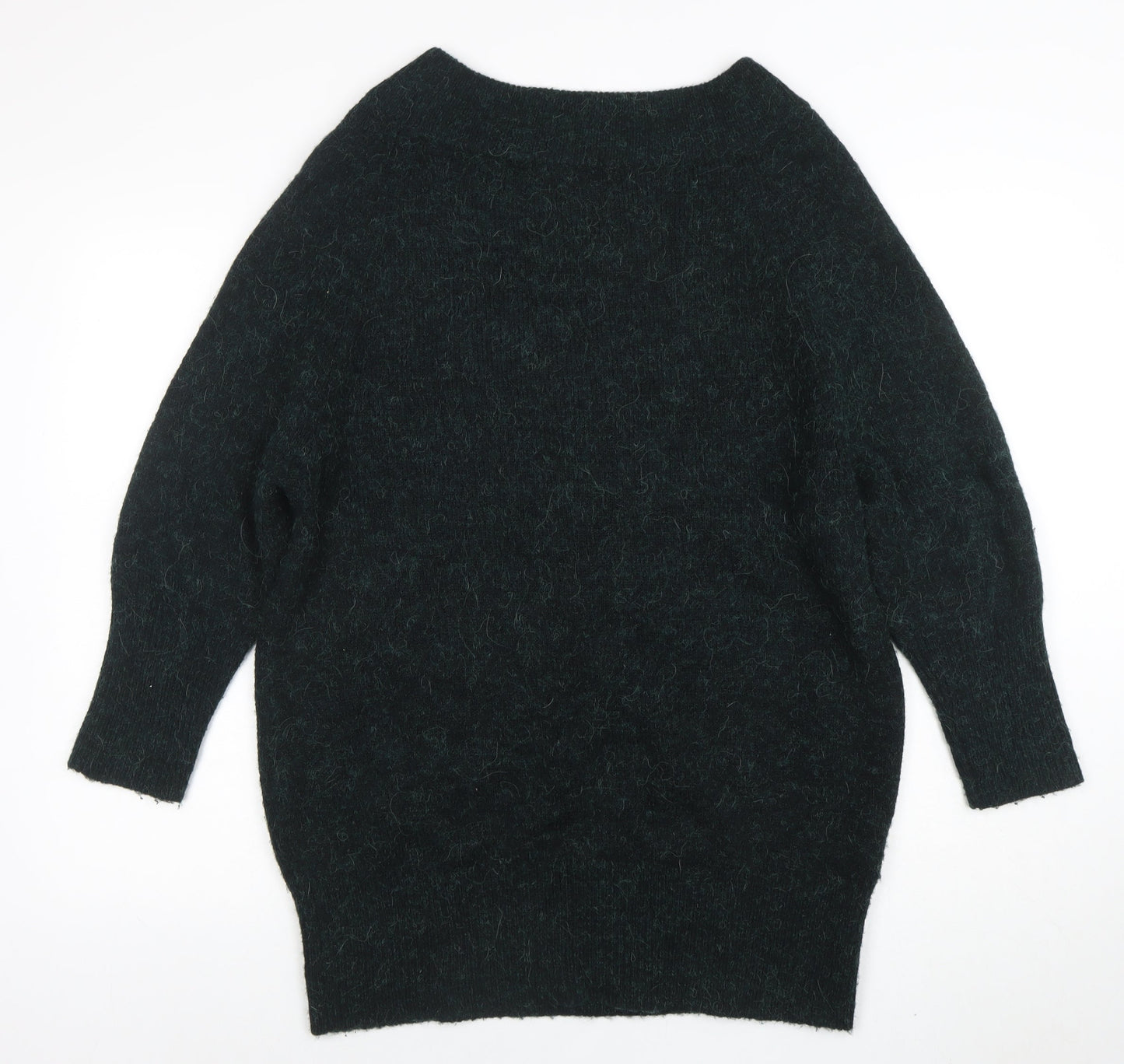George Women’s Green Relaxed Knit Pullover Jumper Size 14