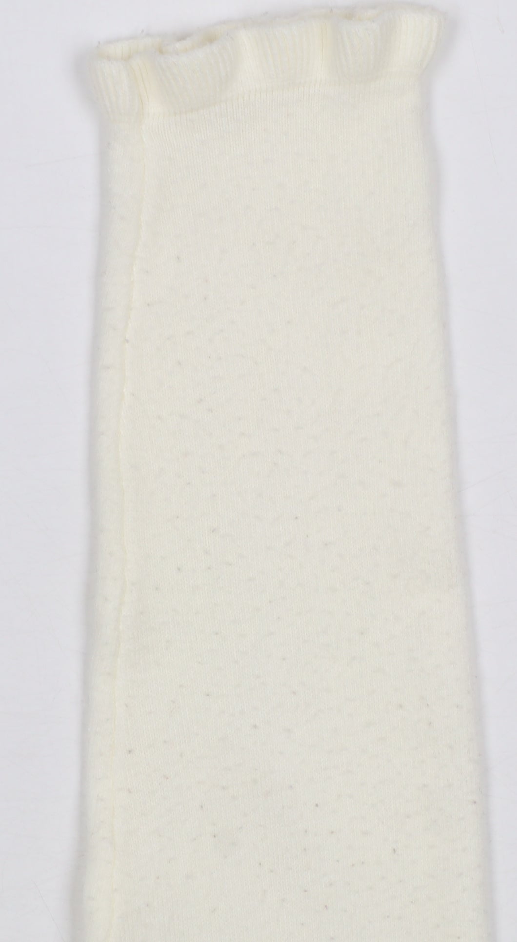 Bonmarché Womens Ivory Ruffle Edge V-Neck Cardigan Size S