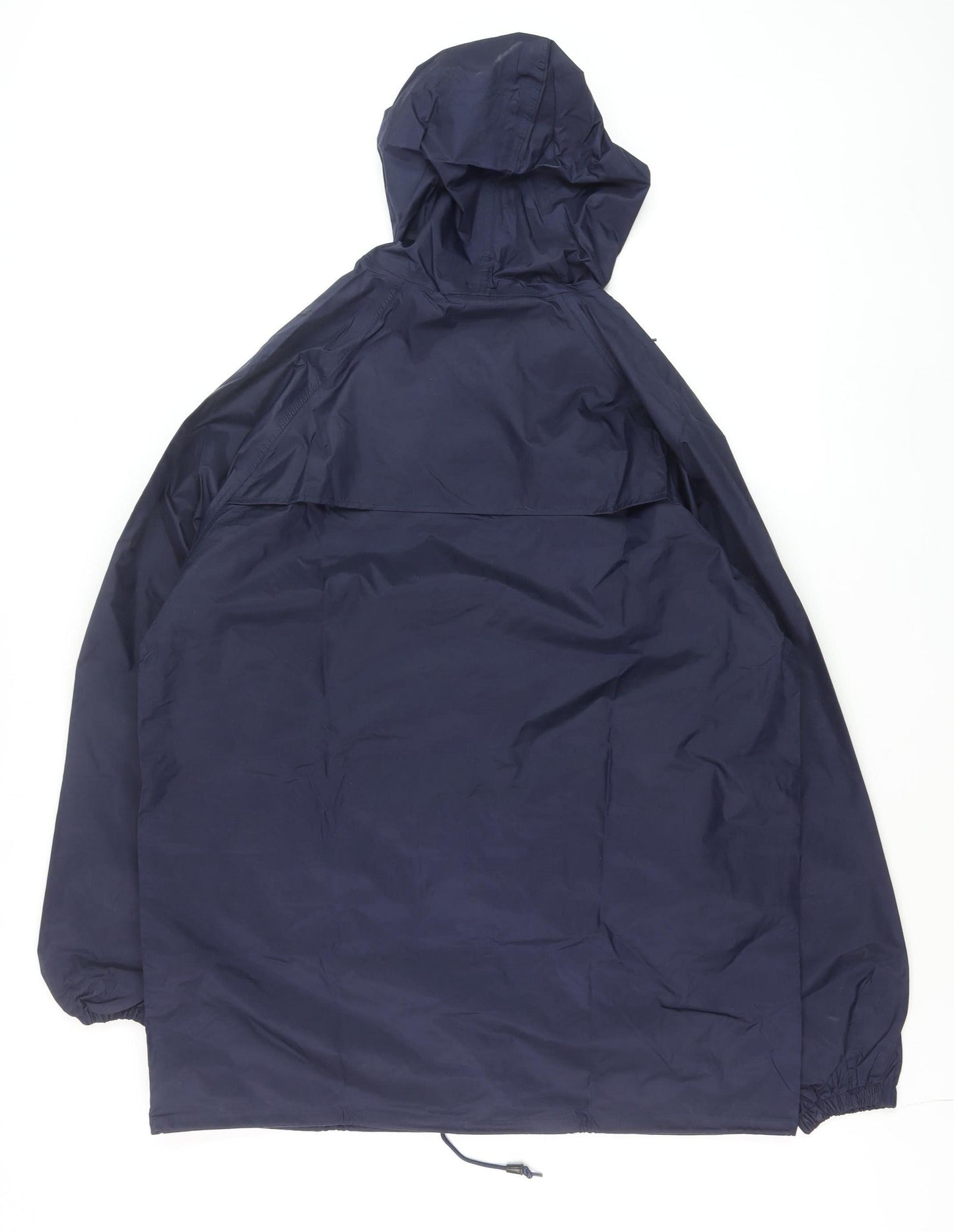 Regatta Men's Blue Waterproof Hooded Rain Jacket Size M Outdoor Wear