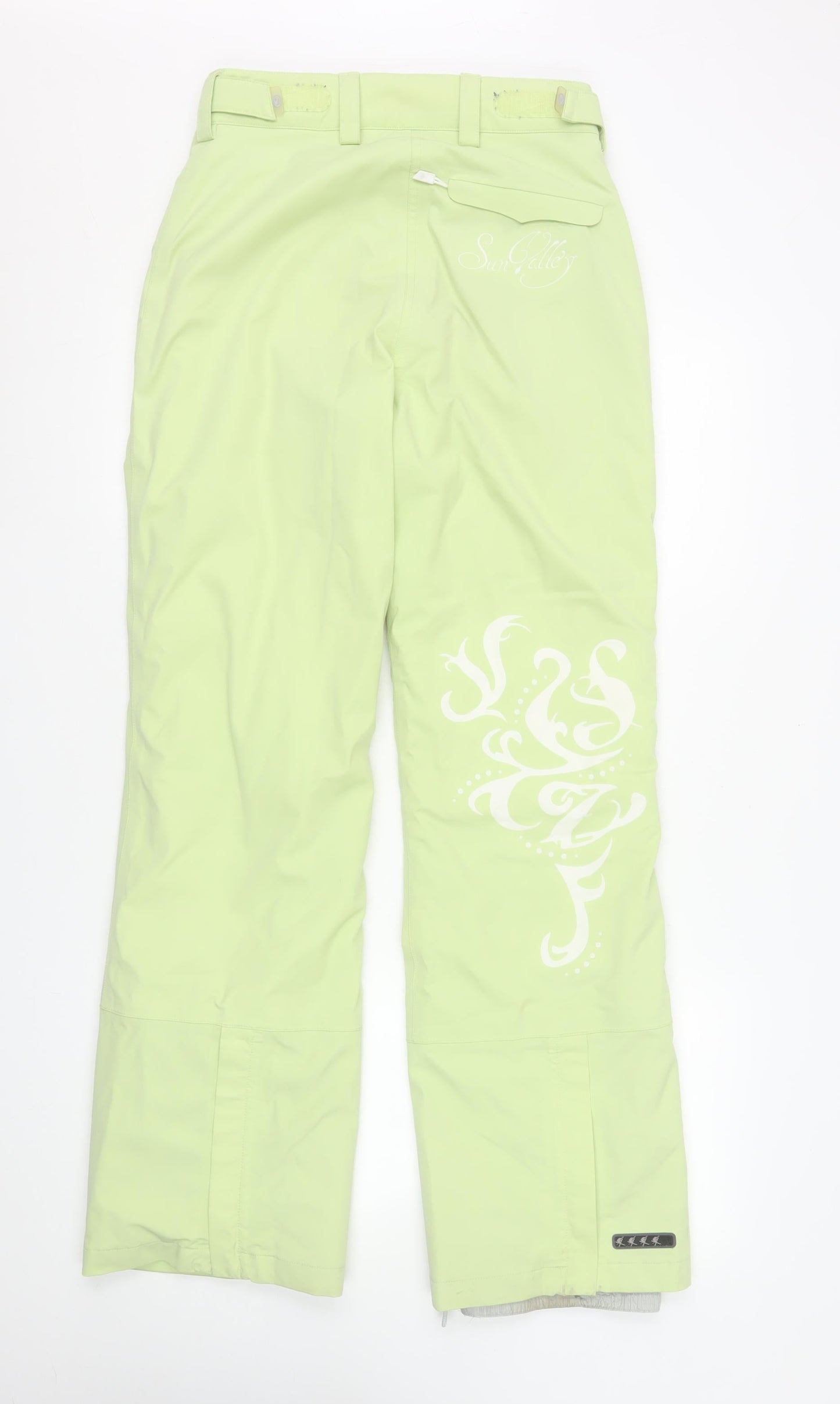 Sun Valley Womens Green Size 10 Snow Pants Waterproof Ski Trousers