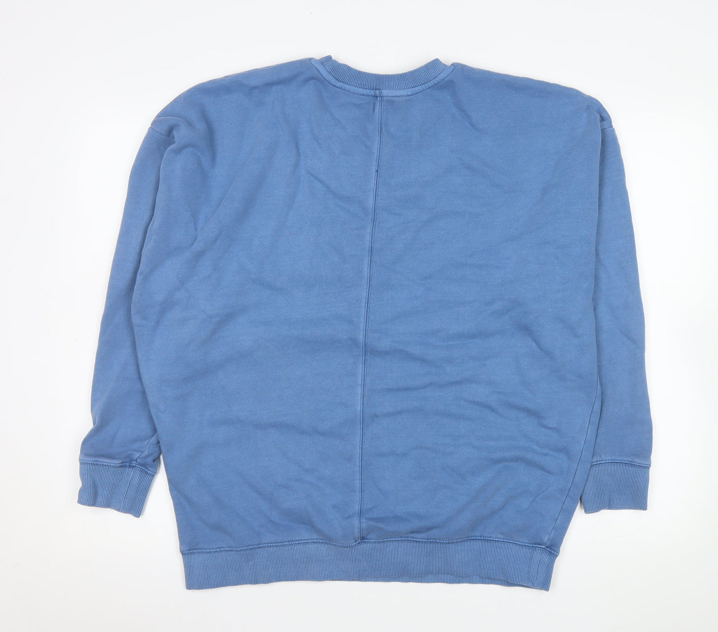 Marks and Spencer Men's Blue NYC Crew Neck Sweatshirt Size S