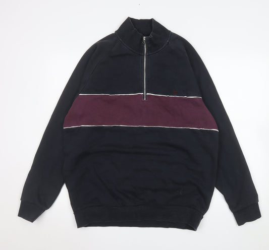Farah 1920 Men's Multicoloured XL 1/4 Zip Sweatshirt