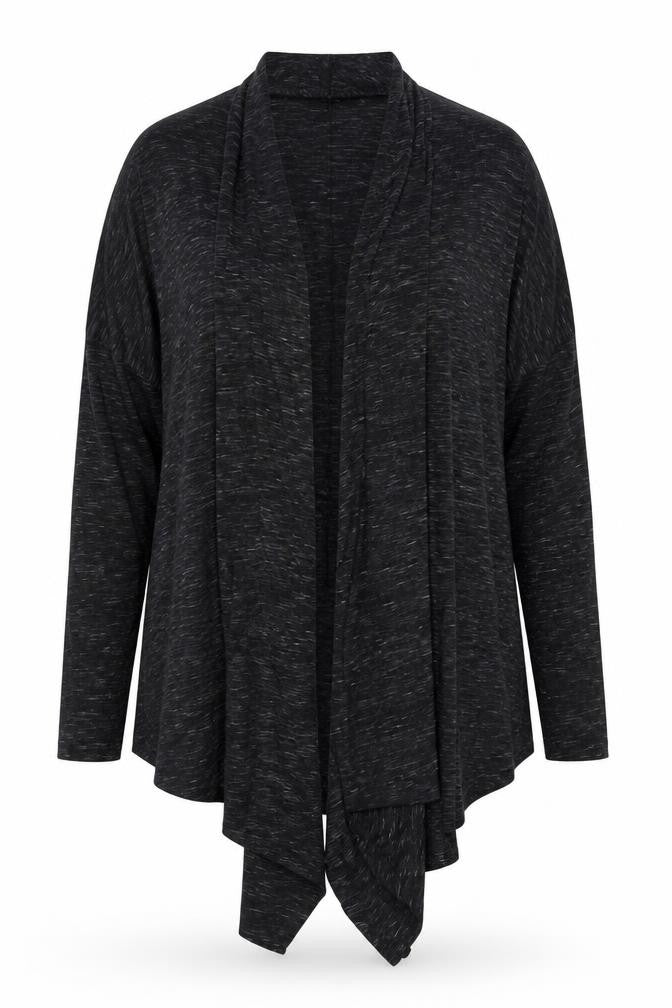 H&M Women’s Black Long Sleeve Wrap Jersey Cardigan Top Size S