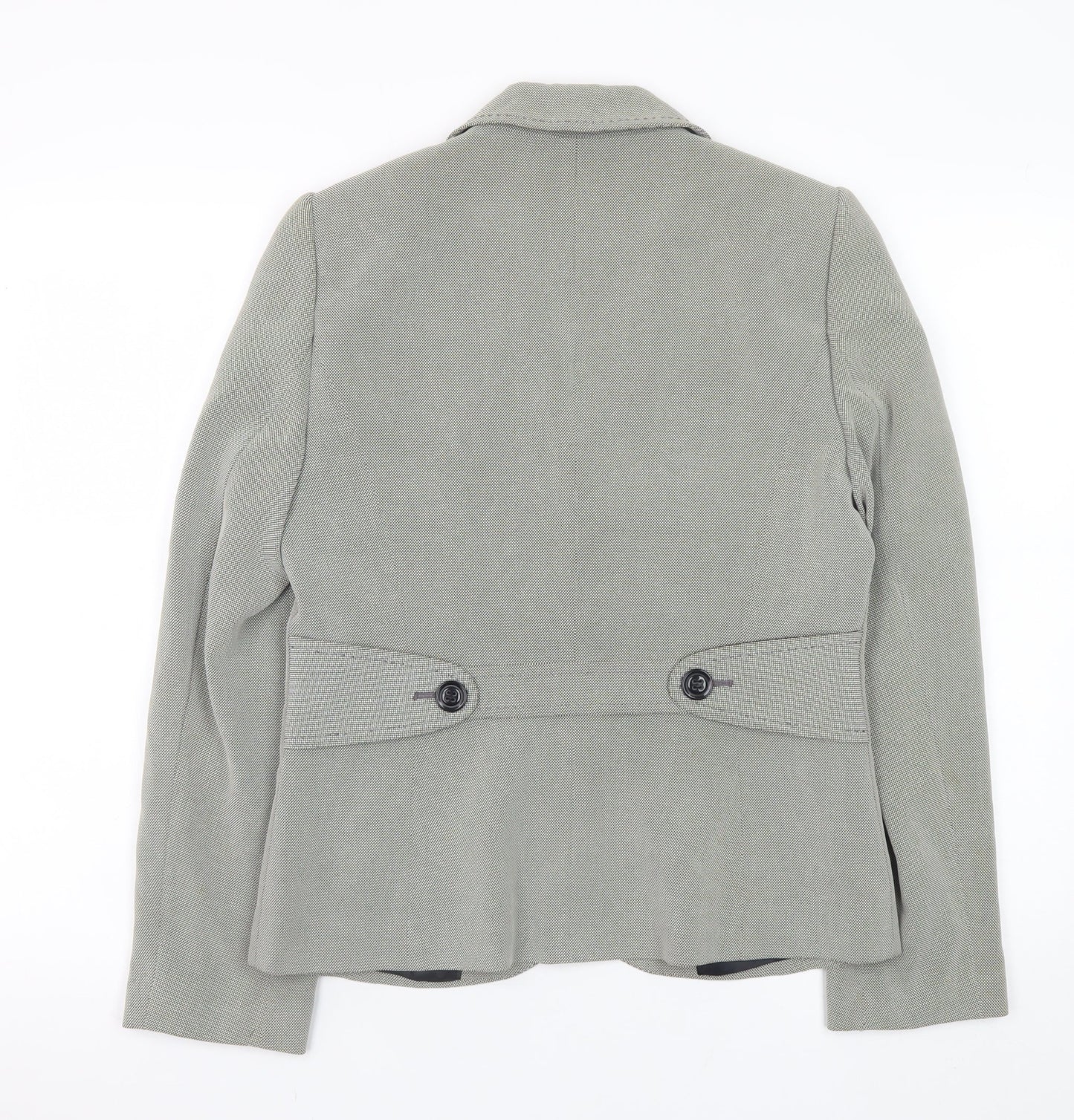 Planet Women Grey Tailored Single-Breasted Blazer Size 10