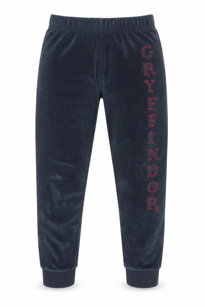 Marks and Spencer Boys Blue Gryffindor Velour Pyjama Pants 6-7 Years