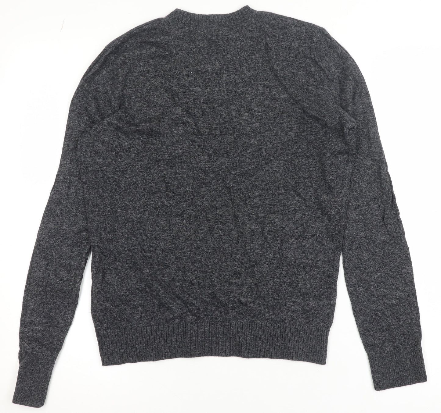 Abercrombie Kids Boys Grey V-Neck Jumper XL/16 Cotton Blend