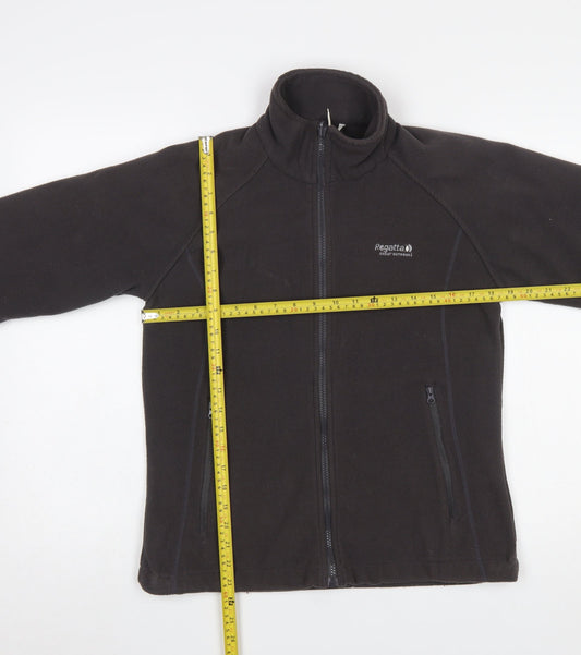 Regatta Men’s Black Fleece Full Zip Jacket 34in Regular Fit