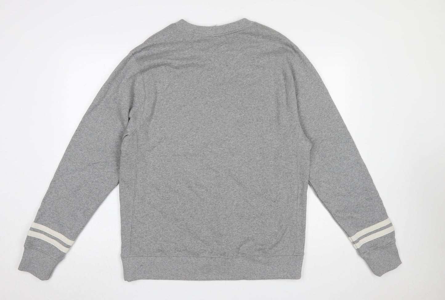Nike Men's Grey Crew Neck Regular Fit Sweatshirt Medium