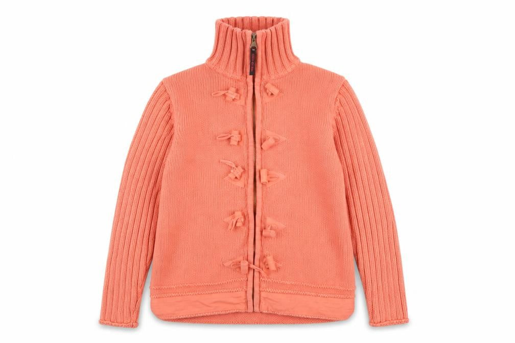 Hublot Women’s Pink 2XL Full Zip Cotton Knit Jumper