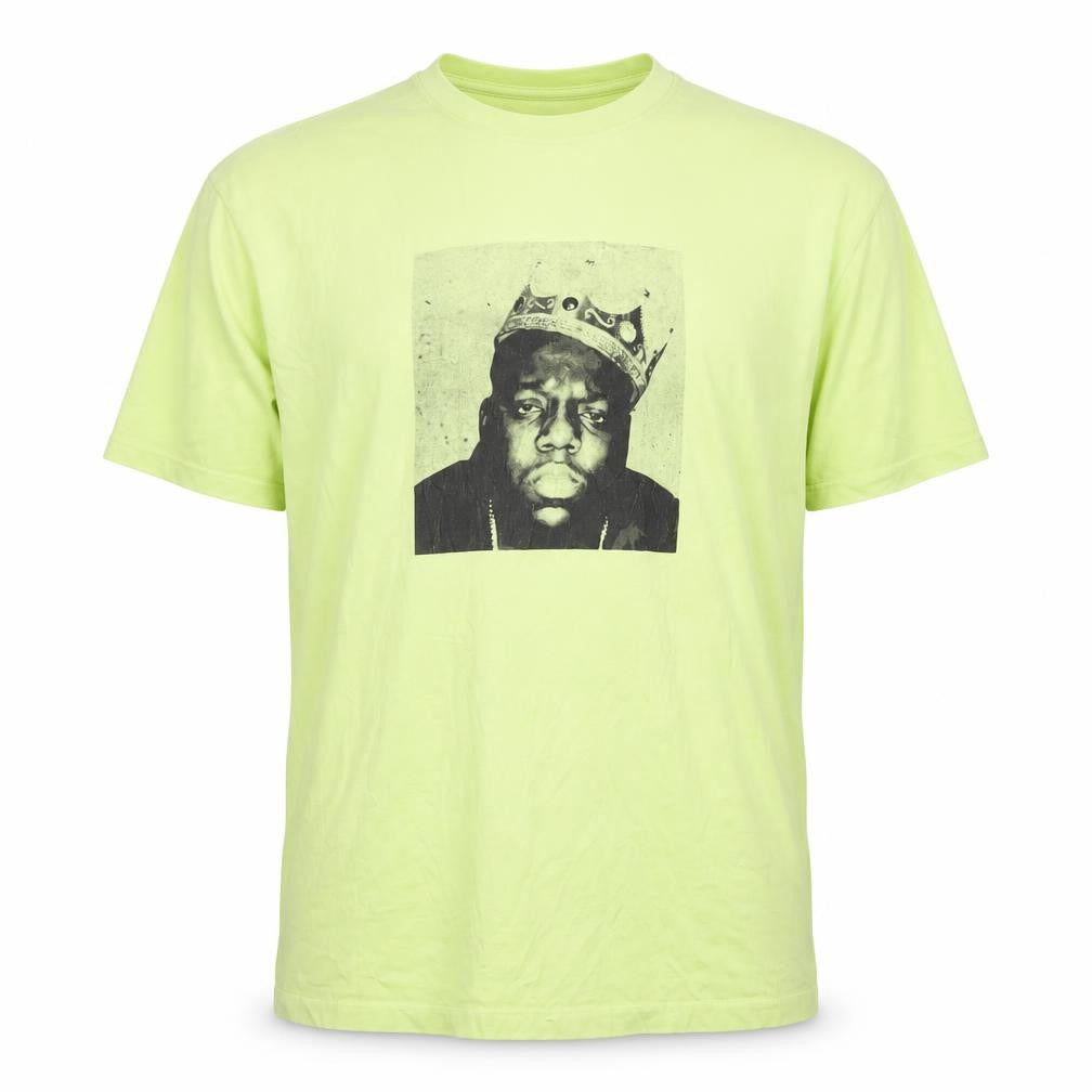 The Notorious B.I.G. Men's Green L Graphic Music T-Shirt