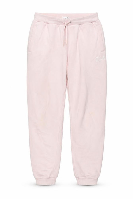 FILA Womens Pink Jogger Sweatpants Size 12 Cotton Blend Tapered Fit
